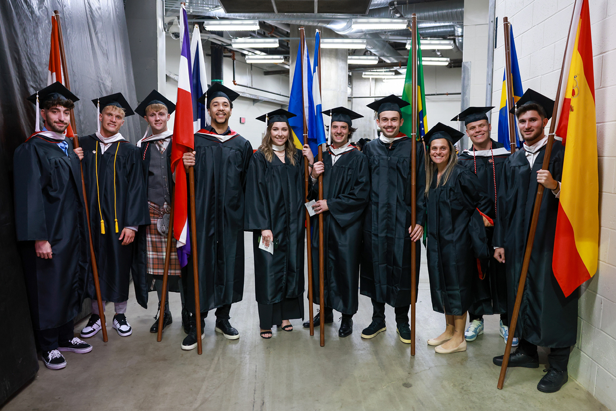 International Students at Commencement